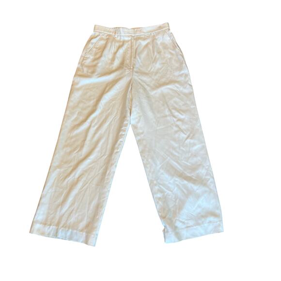 Saks Fifth Avenue Pants - SAKS FIFTH AVENUE Women's Silk Trouser Pants Size 12